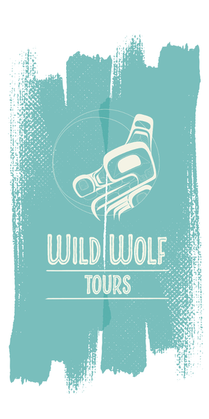 WWT - Logo - Brush Stroke Treatment Wild Wolf Tours